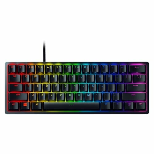 Razer Huntsman Mini, interruptores Purple, disposição US