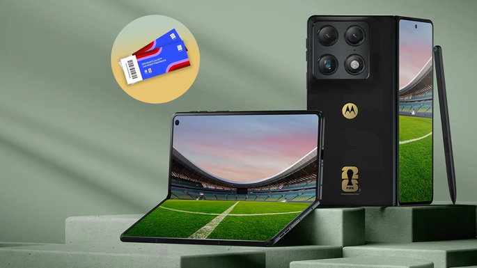 Razr Fold edi&ccedil;&atilde;o Copa do Mundo