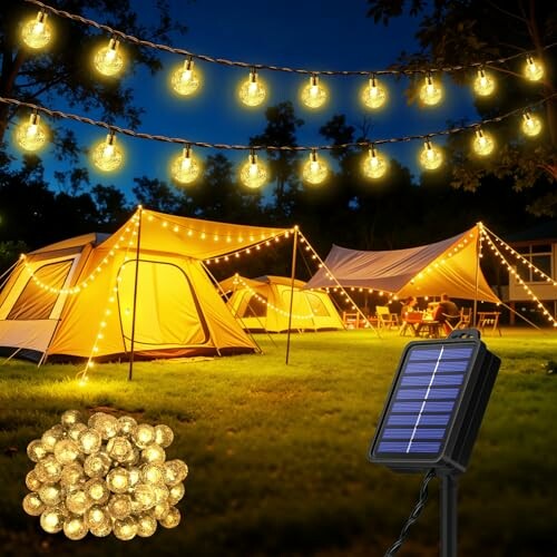 Realky Guirnaldas Luzes Exterior Solar 60 LED 13,2 M