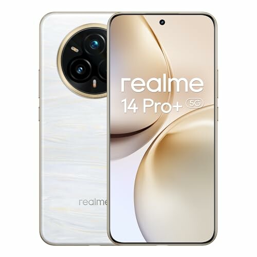 realme 14 Pro+ 5G, 256 GB, Branco, sem adaptador