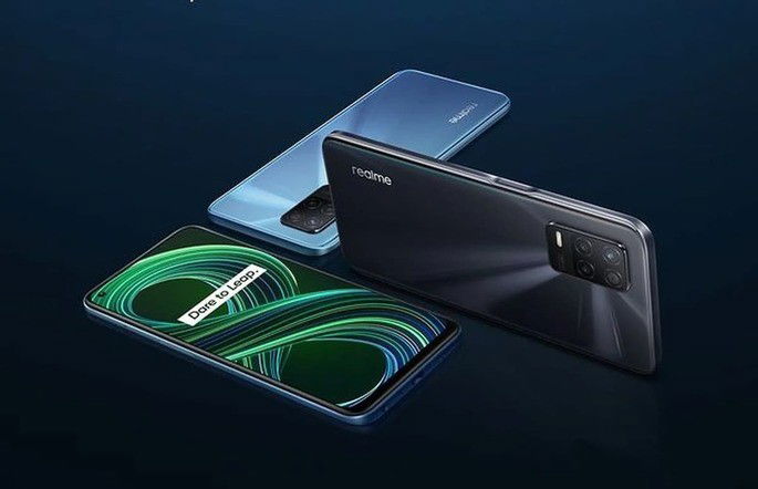 Imagem oficial do Realme 8 5G