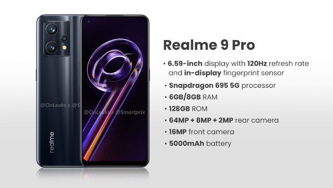 smartphone Realme 9 Pro