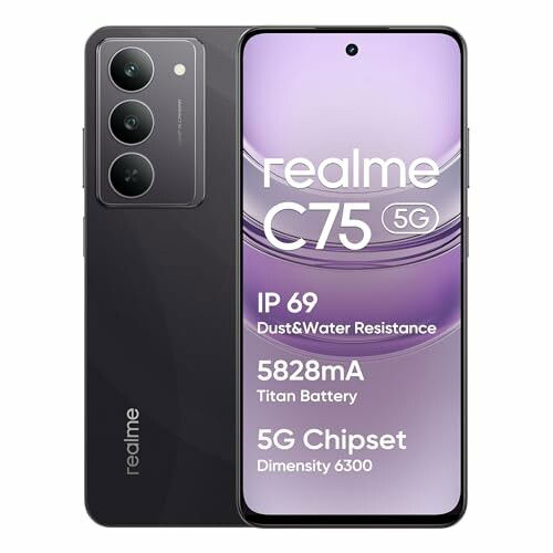 realme C75 5G Smartphone 8+256 GB