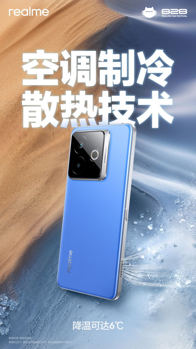 realme com ar condicionado