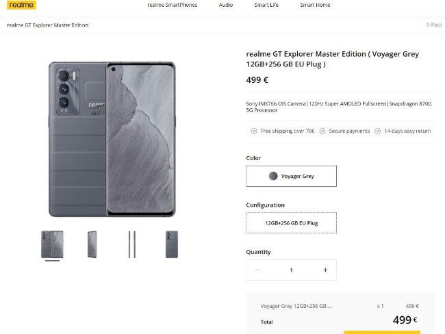 Realme GT Master Explorer