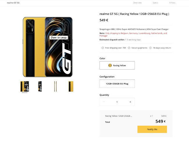 Realme GT