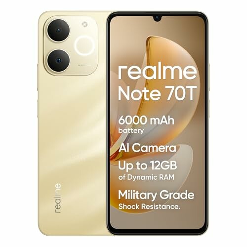 realme Smartphone Note 70T 4+64 GB