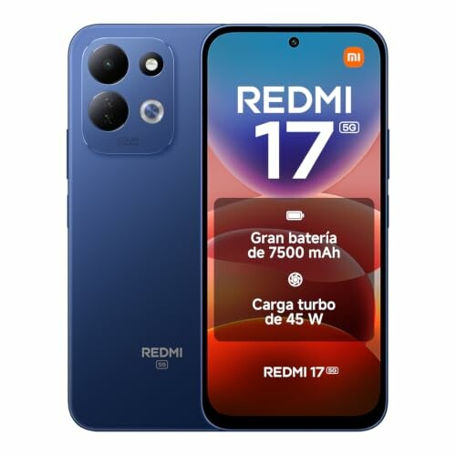 REDMI 17 5G 4 GB + 256 GB, azul