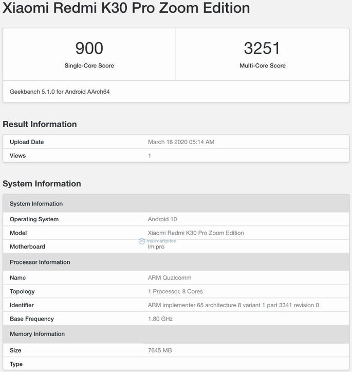 Redmi K30 Pro Zoom Edition