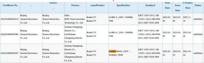 Xiaomi Redmi MAX 100