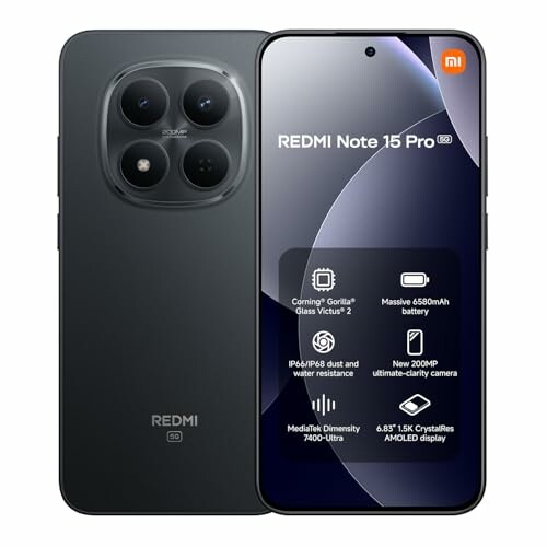 Redmi Note 15 Pro 5G 8+256 Black
