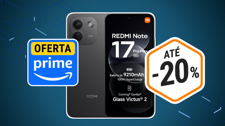 Redmi Note 17 Pro Max está a preço de saldo nas ofertas antecipadas Prime da Amazon
