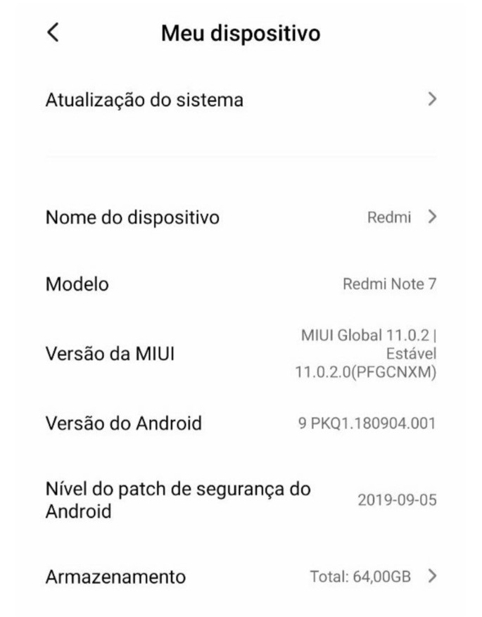 Xiaomi Redmi Note 7