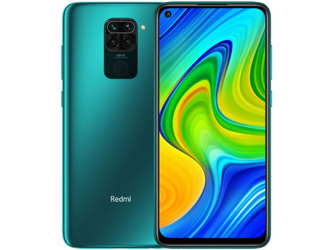 Telemóvel Xiaomi Redmi Note 9 em verde