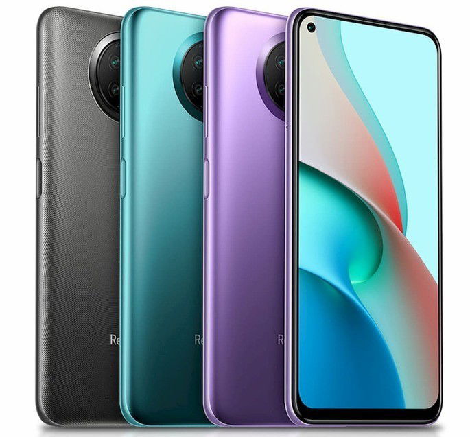 Design do Redmi Note 9 5G, versão chinesa do Redmi Note 9T