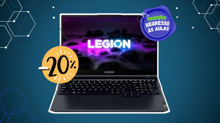 Regressa às aulas em grande com este portátil Lenovo Legion 5 em promoção!