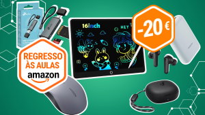Regresso às aulas 2026: 10 gadgets tech úteis e baratos da Amazon que fazem falta
