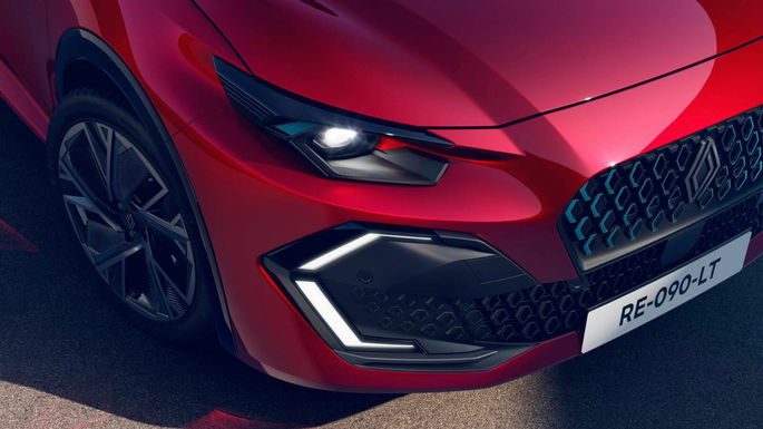 Renault Clio E-Tech farol