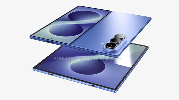 Galaxy Z Fold 8 surge em renders, mas a grande evolu&ccedil;&atilde;o deve ser interna