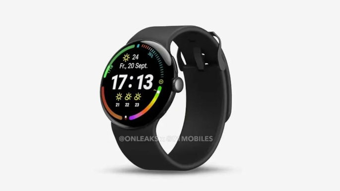 Render do Google Pixel Watch 4