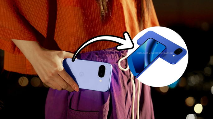 Revelado o design completo do Pixel 10a! Conhece o novo telemóvel do Google