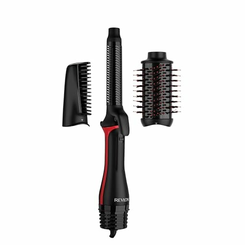 Revlon One-Step Blow-Dry Multi Styler - Secador-ferramenta 3 em 1, cabeça removível, secador, modela