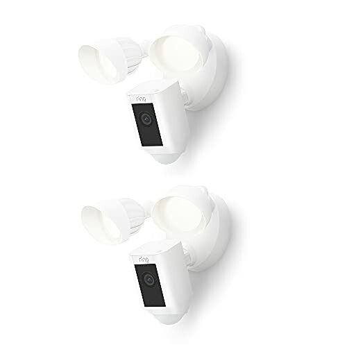 Ring C&acirc;mara Plus com focos cableada