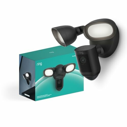 Ring C&acirc;mara Pro com focos cableada