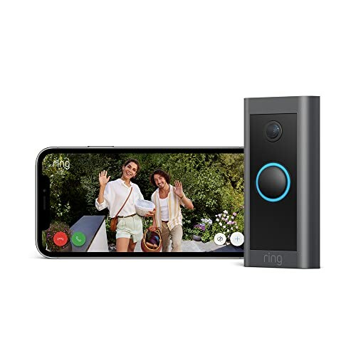 Ring Video Doorbell Wired, campainha de v&iacute;deo HD 1080p