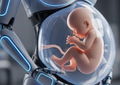 Robô humanoide poderá dar à luz um bebé humano em 2026 com útero artificial