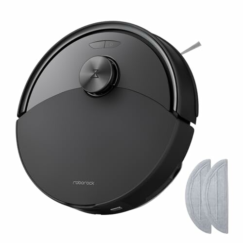 Roborock Q10 S5 Set, robot aspirador e esfregona, 10 000 Pa, preto