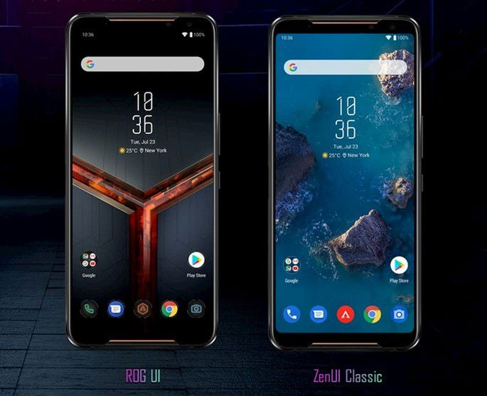asus rog phone ii interface