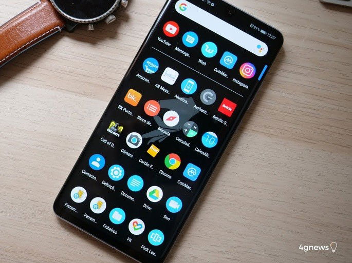 Xiaomi gaveta de aplicações