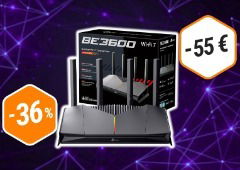 Router gaming Wi-Fi 7 cai mais de 50 € na Amazon e fica abaixo dos 100 €