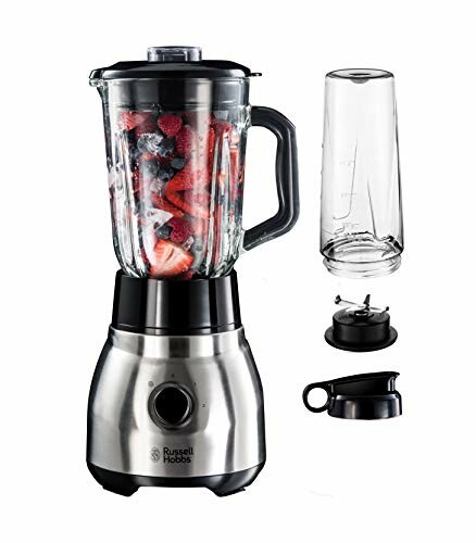 Russell Hobbs Batidora de Vaso 2 em 1 Stainless Steel