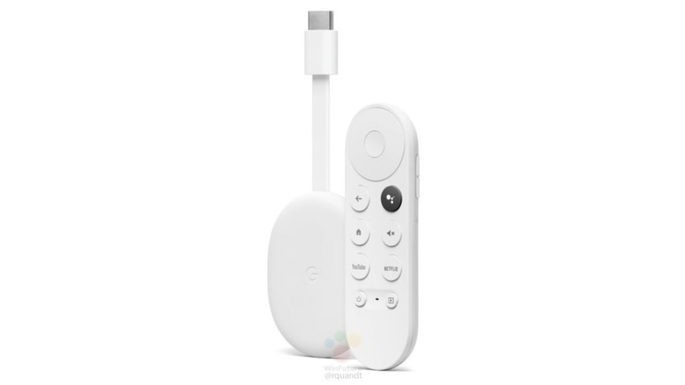 Render do Google Chromecast com Google TV