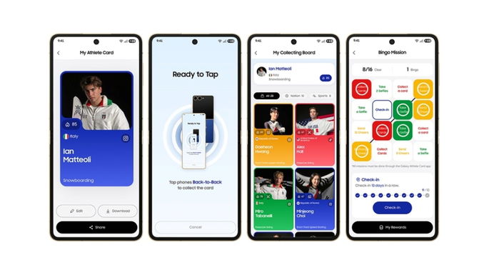 Samsung anuncia a belíssima edição olímpica do Galaxy Z Flip 7