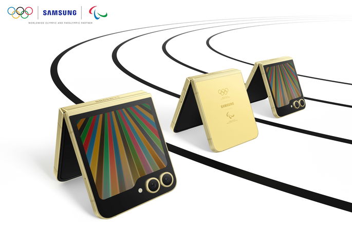 Samsung distribui 17 mil unidades do Galaxy Z Flip 6 aos atletas e staff dos JO de Paris 2024