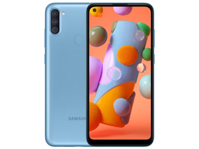 Telemóvel Samsung Galaxy A11 em azul