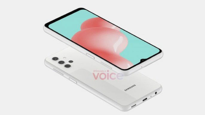 Alegado design do Samsung Galaxy A22 5G