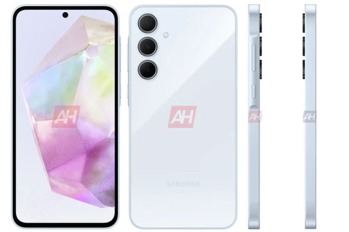imagem das molduras do Samsung Galaxy A35