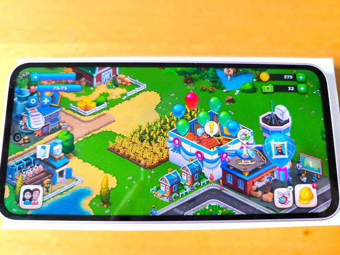 ecrã do Samsung Galaxy A35