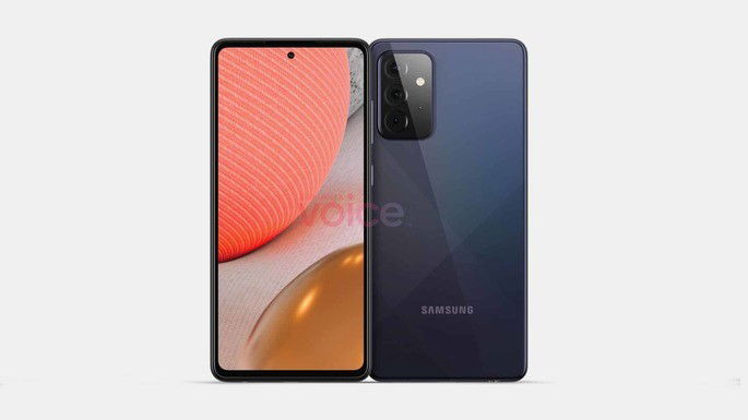 Renderização não oficial do Samsung Galaxy A72