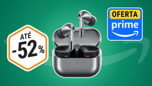 Samsung Galaxy Buds3 Pro estão a metade do preço antes das Ofertas Prime na Amazon