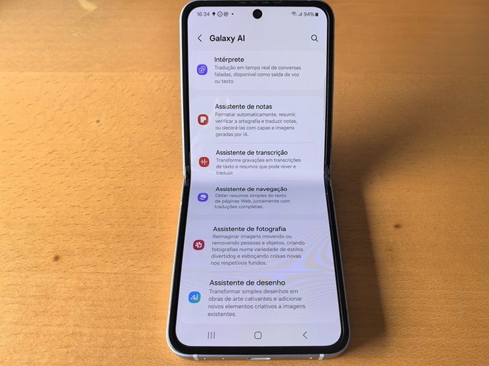 Samsung Galaxy Z Flip6 recursos IA