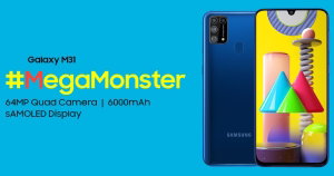 Samsung Galaxy M31 com desconto por tempo limitado. Aproveita!