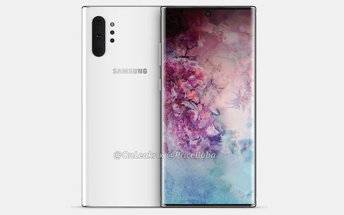 galaxy note 10 renders