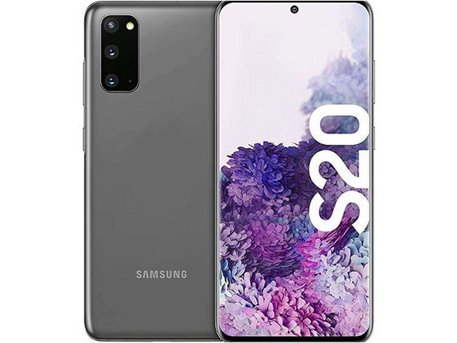 Samsung Galaxy S20 cinzento
