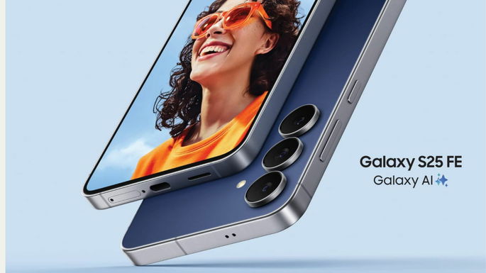 Cartaz de promoção do Samsung Galaxy S25 FE