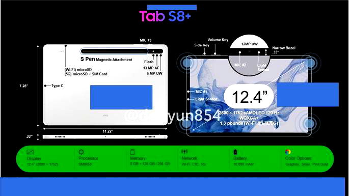 Samsung Galaxy Tab S8+